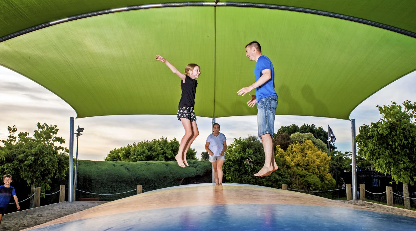 Giant Bouncing Pad